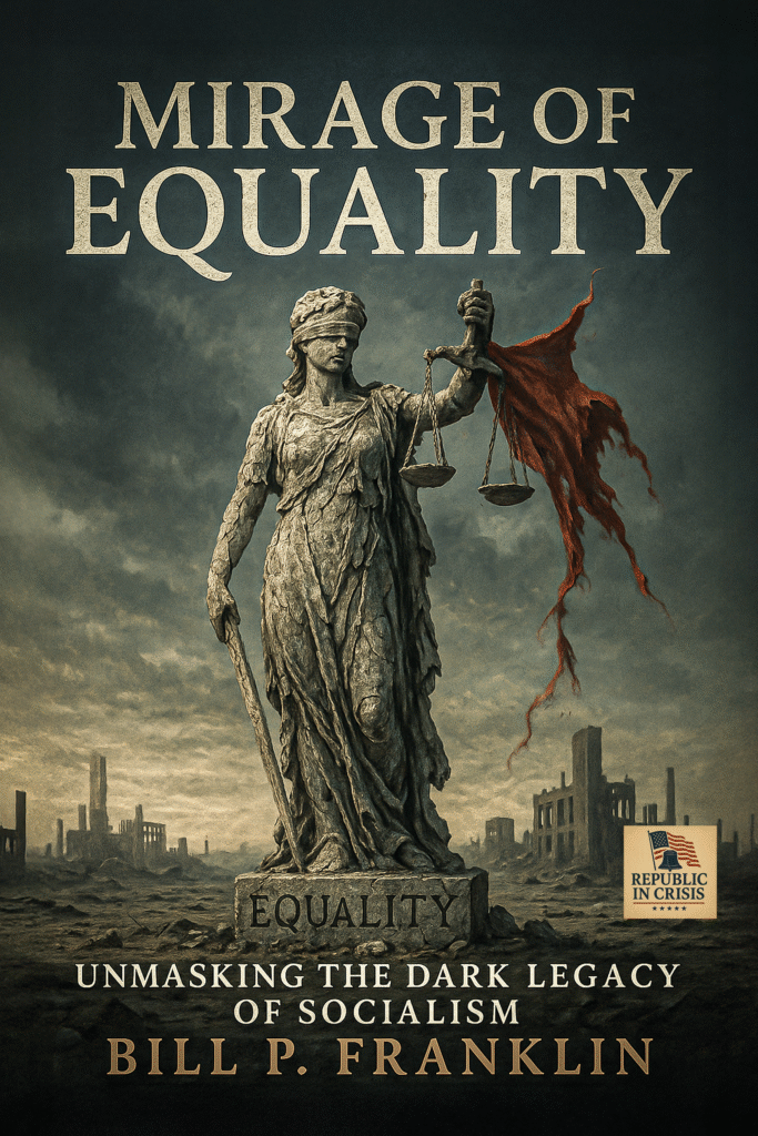Book Cover: The Mirage of Equality: Unmasking the Dark Legacy of Socialism